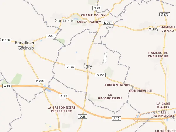Plan de Égry