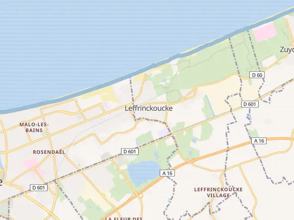 Plan de Leffrinckoucke
