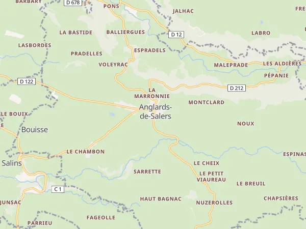 Plan de Anglards-de-Salers