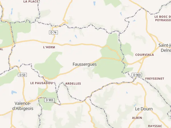 Plan de Faussergues