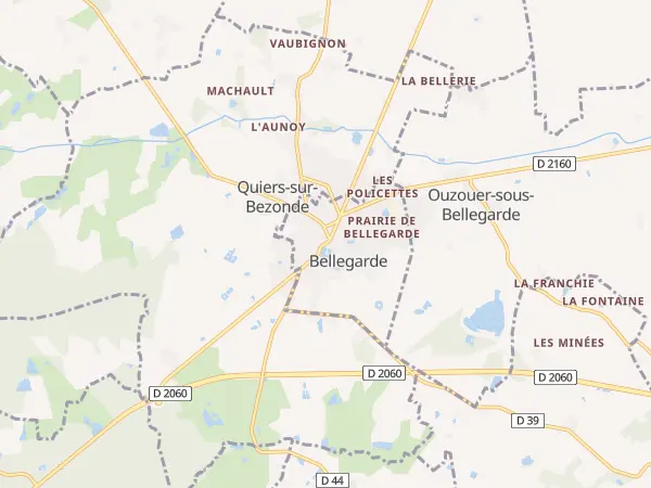 Plan de Bellegarde