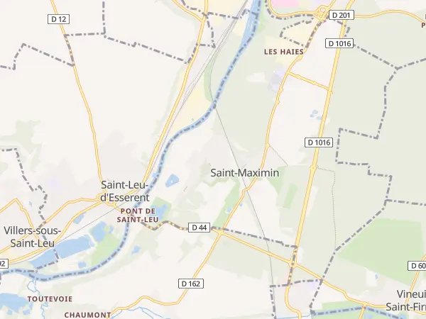Plan de Saint-Maximin