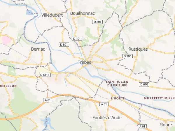 Plan de Trèbes