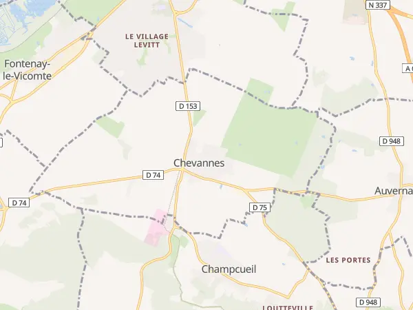 Plan de Chevannes