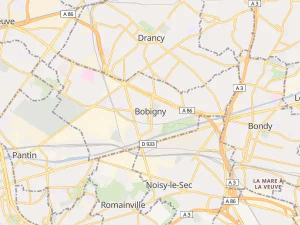 Plan de Bobigny