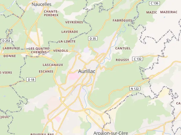 Plan de Aurillac