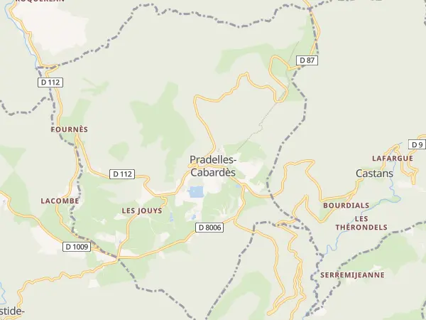 Plan de Pradelles-Cabardès