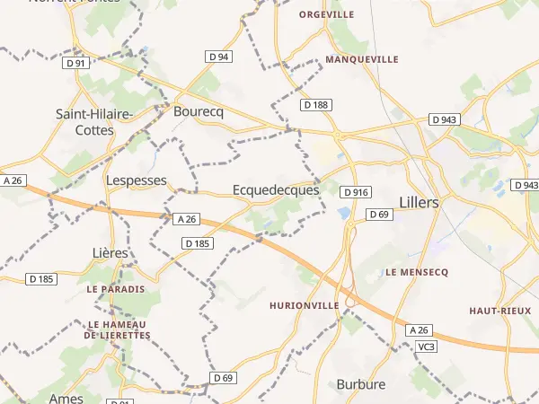 Plan de Ecquedecques