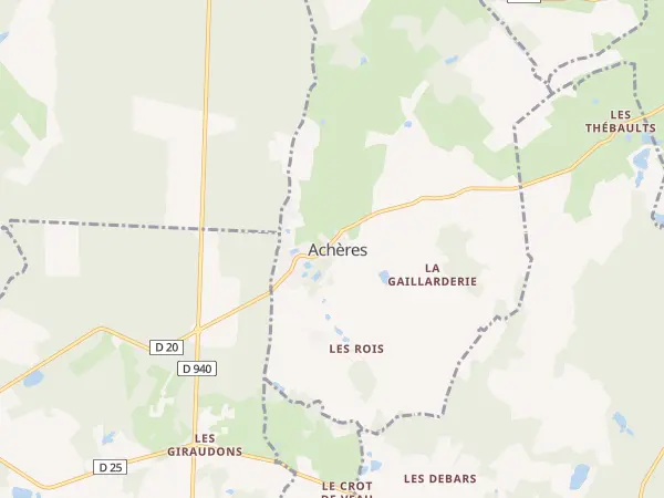 Plan de Achères