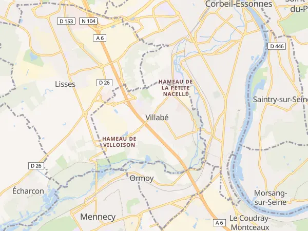 Plan de Villabé