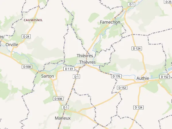 Plan de Thièvres