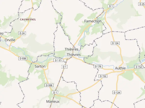 Plan de Thièvres