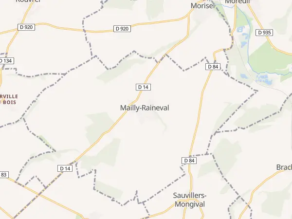 Plan de Mailly-Raineval
