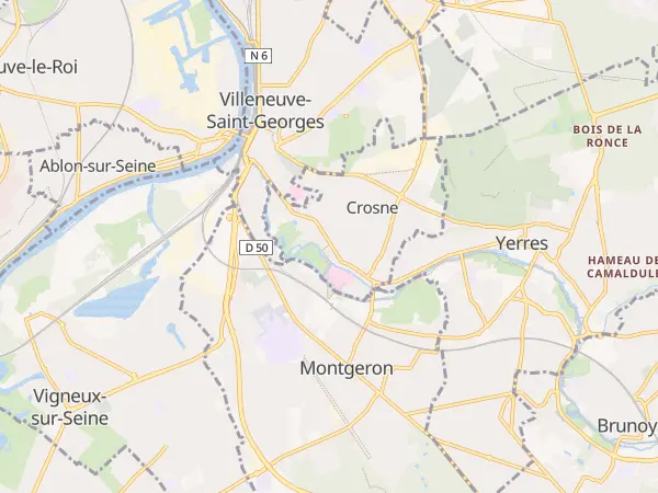 Plan de Crosne
