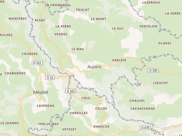 Plan de Auzers