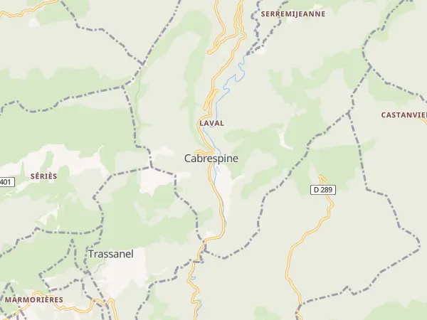 Plan de Cabrespine
