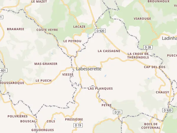 Plan de Labesserette