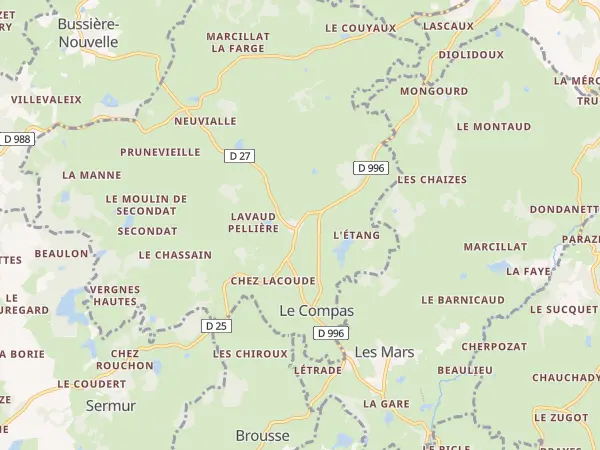 Plan du Compas