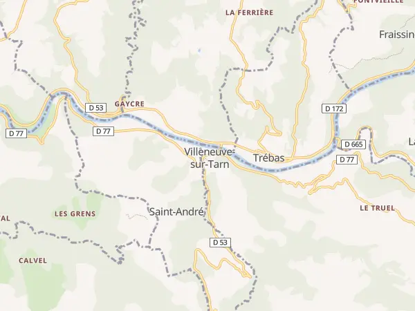 Plan de Curvalle