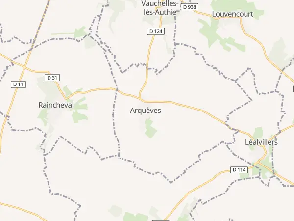 Plan de Arquèves