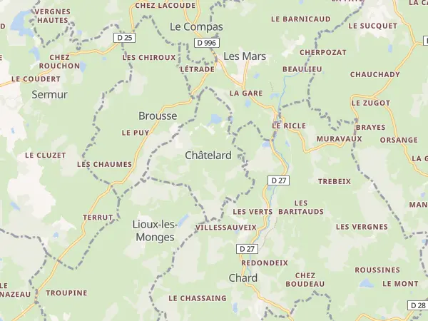 Plan de Châtelard