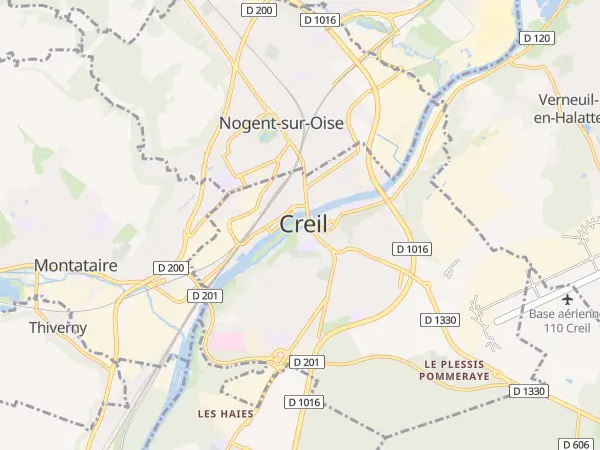 Plan de Creil