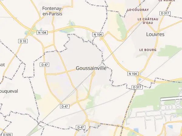Plan de Goussainville