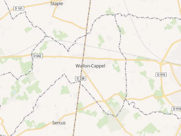 Plan de Wallon-Cappel