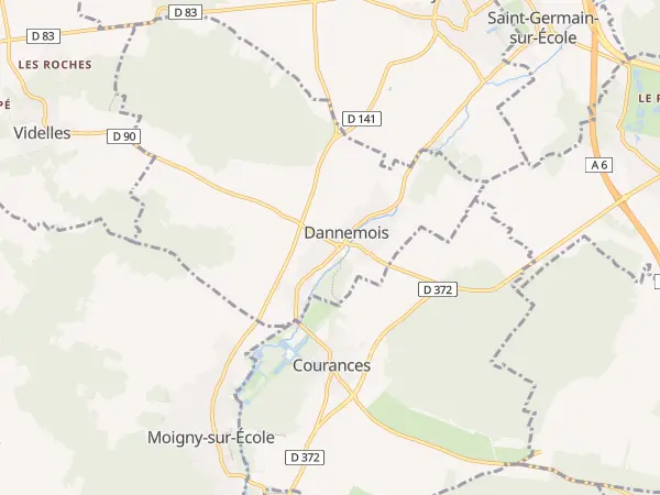Plan de Dannemois