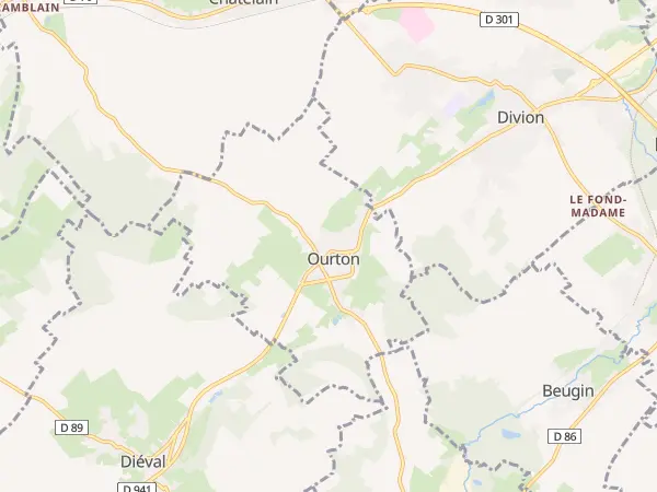Plan de Ourton