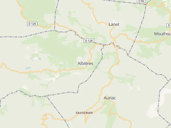 Plan de Albières