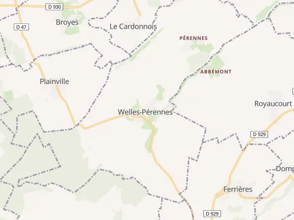 Plan de Welles-Pérennes