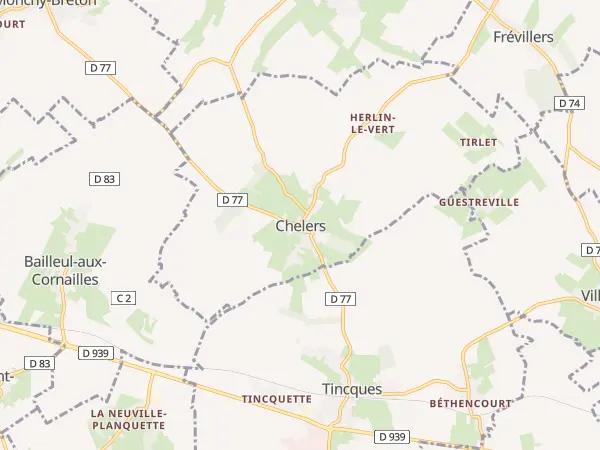 Plan de Chelers