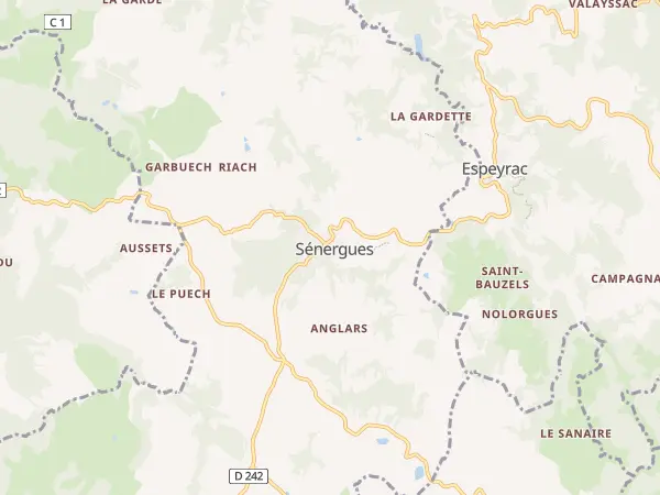 Plan de Sénergues
