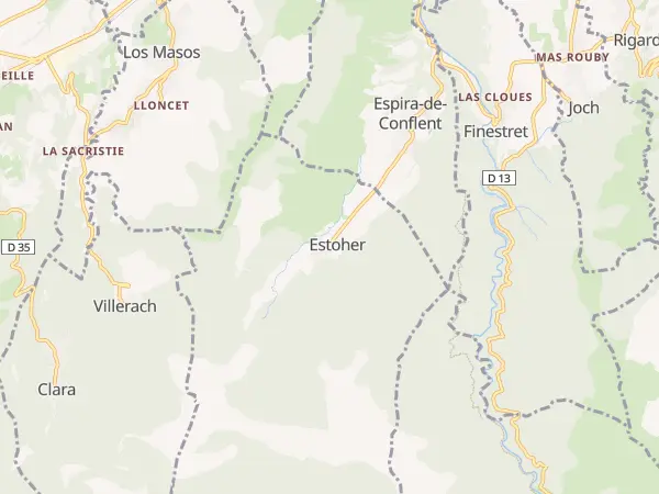 Plan de Estoher