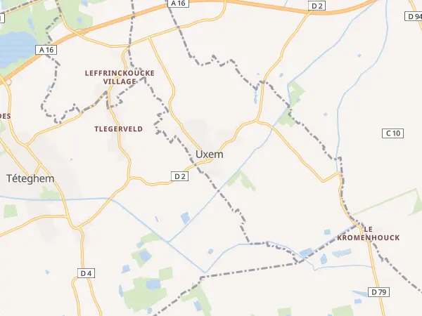 Plan de Uxem
