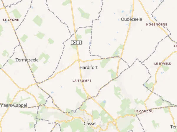 Plan de Hardifort