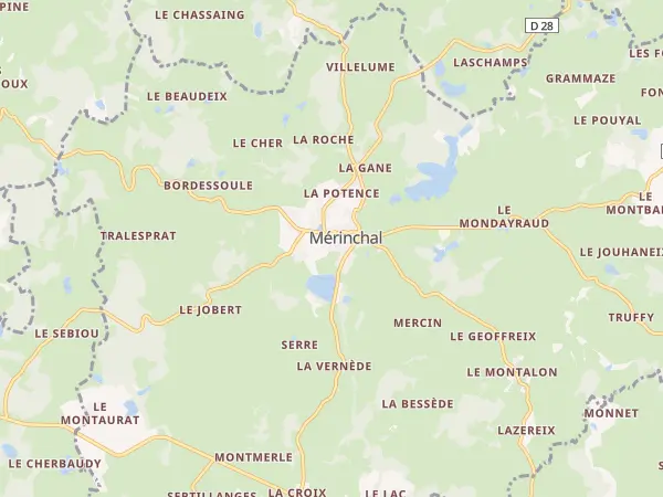 Plan de Mérinchal