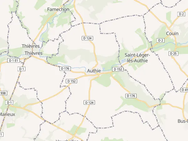 Plan de Authie
