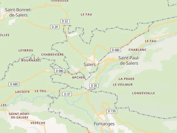 Plan de Salers