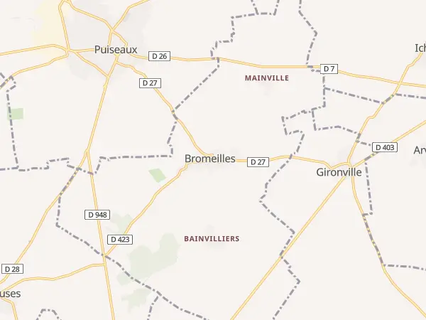 Plan de Bromeilles