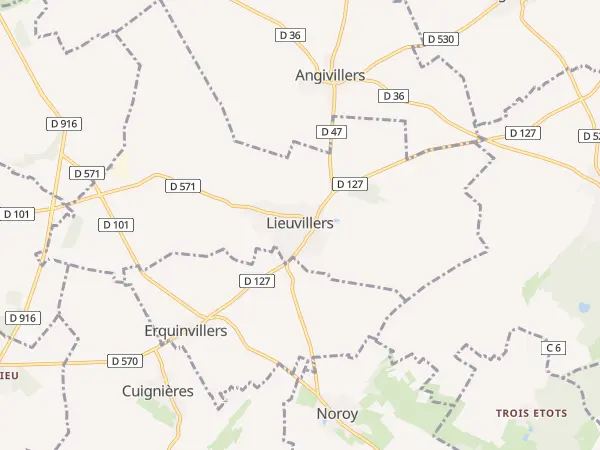 Plan de Lieuvillers
