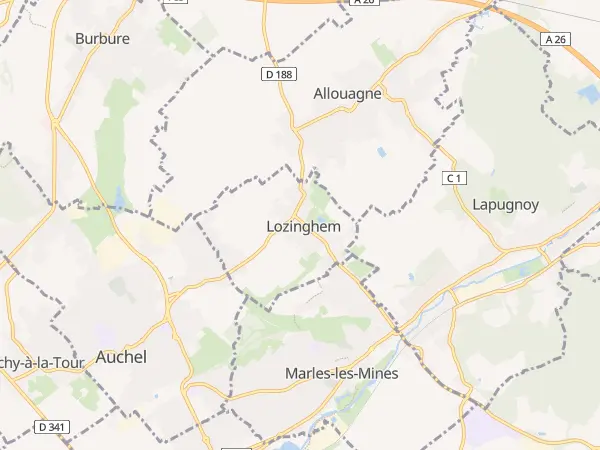 Plan de Lozinghem