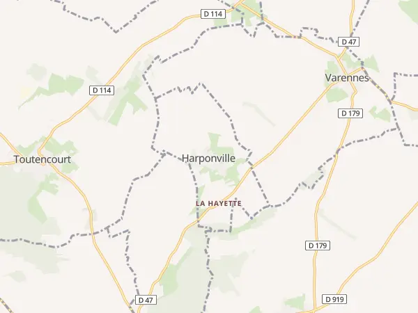 Plan de Harponville