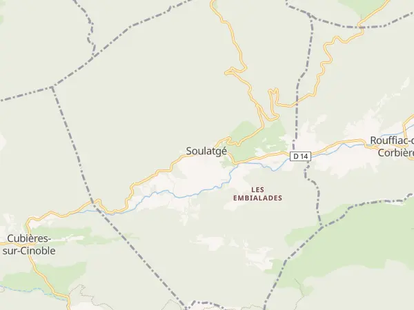Plan de Soulatgé