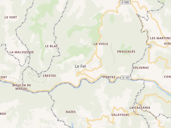 Plan du Fel