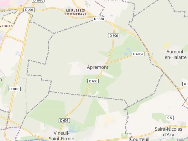 Plan de Apremont