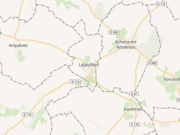 Plan de Léalvillers