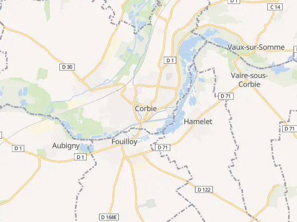 Plan de Corbie