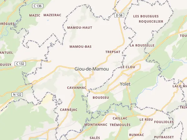 Plan de Giou-de-Mamou